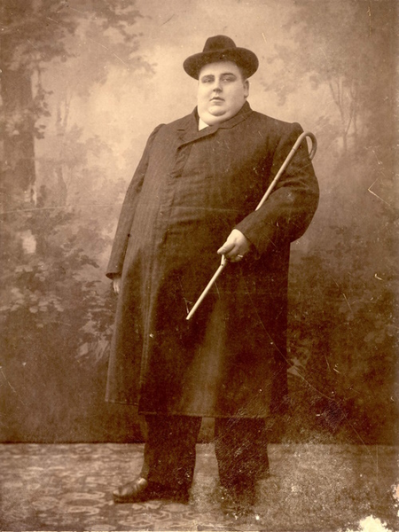 John auf einem Ausflug