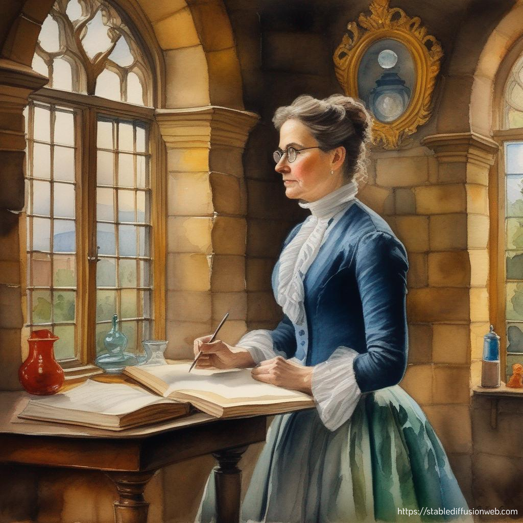 Margarethe bei Nachforschungen